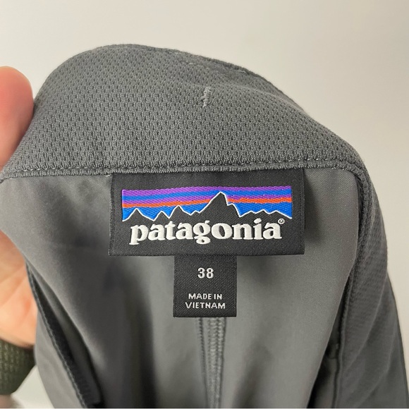 Patagonia Men’s Quandary Gray Shorts Size 38 Outdoor Hiking Athletic - Picture 6 of 8